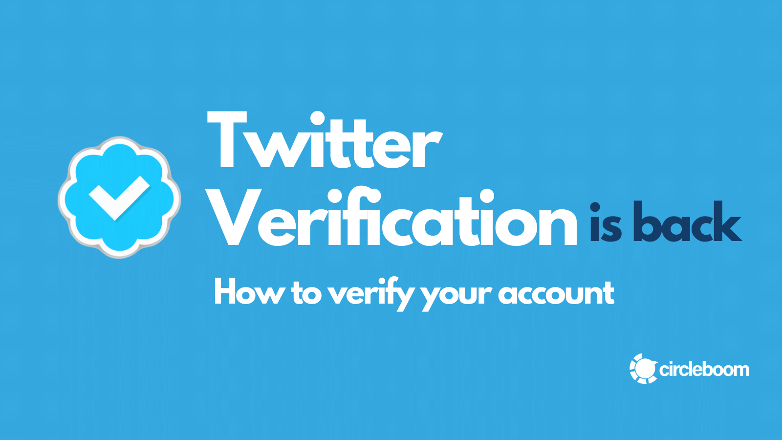How to Verify Twitter Account