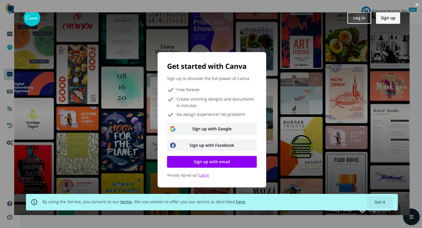 Built-in Canva tool of Circleboom Publish can help you to create engaging content for your Instagram account.