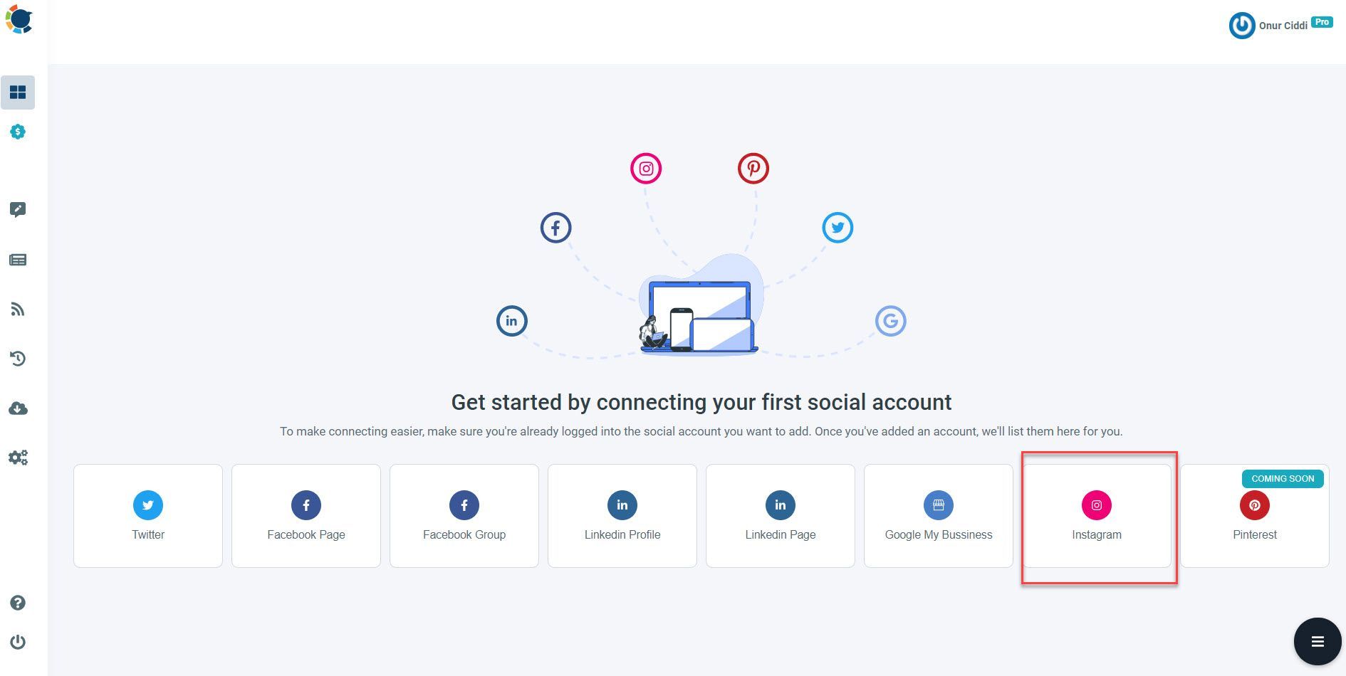With Circleboom Publish, you can manage multiple social media accounts from a single dashboard.