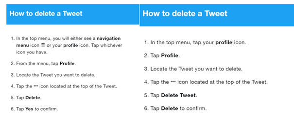 How to clear Twitter history