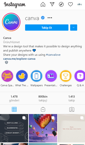 Canva's logo colors are everywhere!