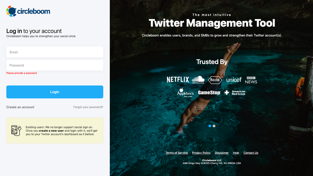 Circleboom Twitter helps you manage your Twitter account and grow your business on Twitter with its excellent Twitter management tools