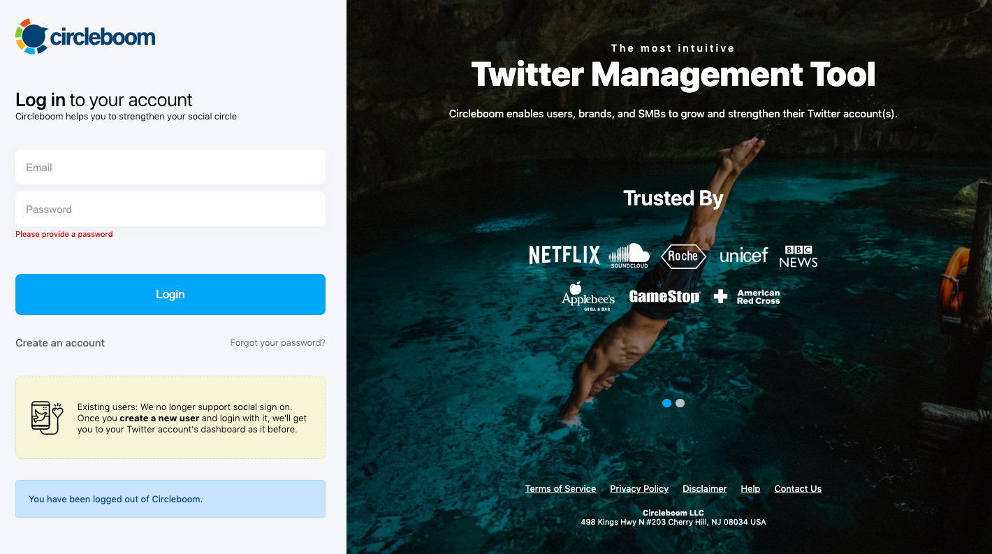 Circleboom Twitter comes with many Twitter management features beyond its Twitter Archive eraser.