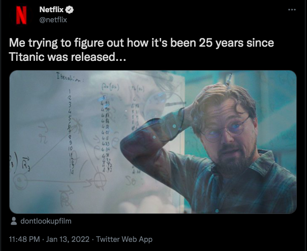 Netflix uses a funny brand voice.