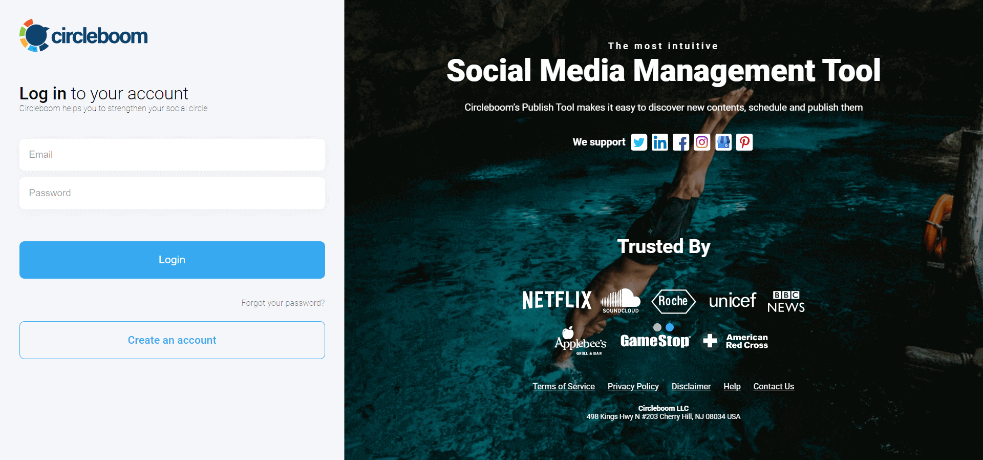 Social media management tool.