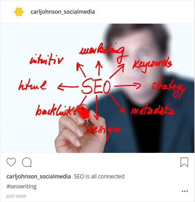 Preview of Instagram posts on Socialbee is vibrant and insightful