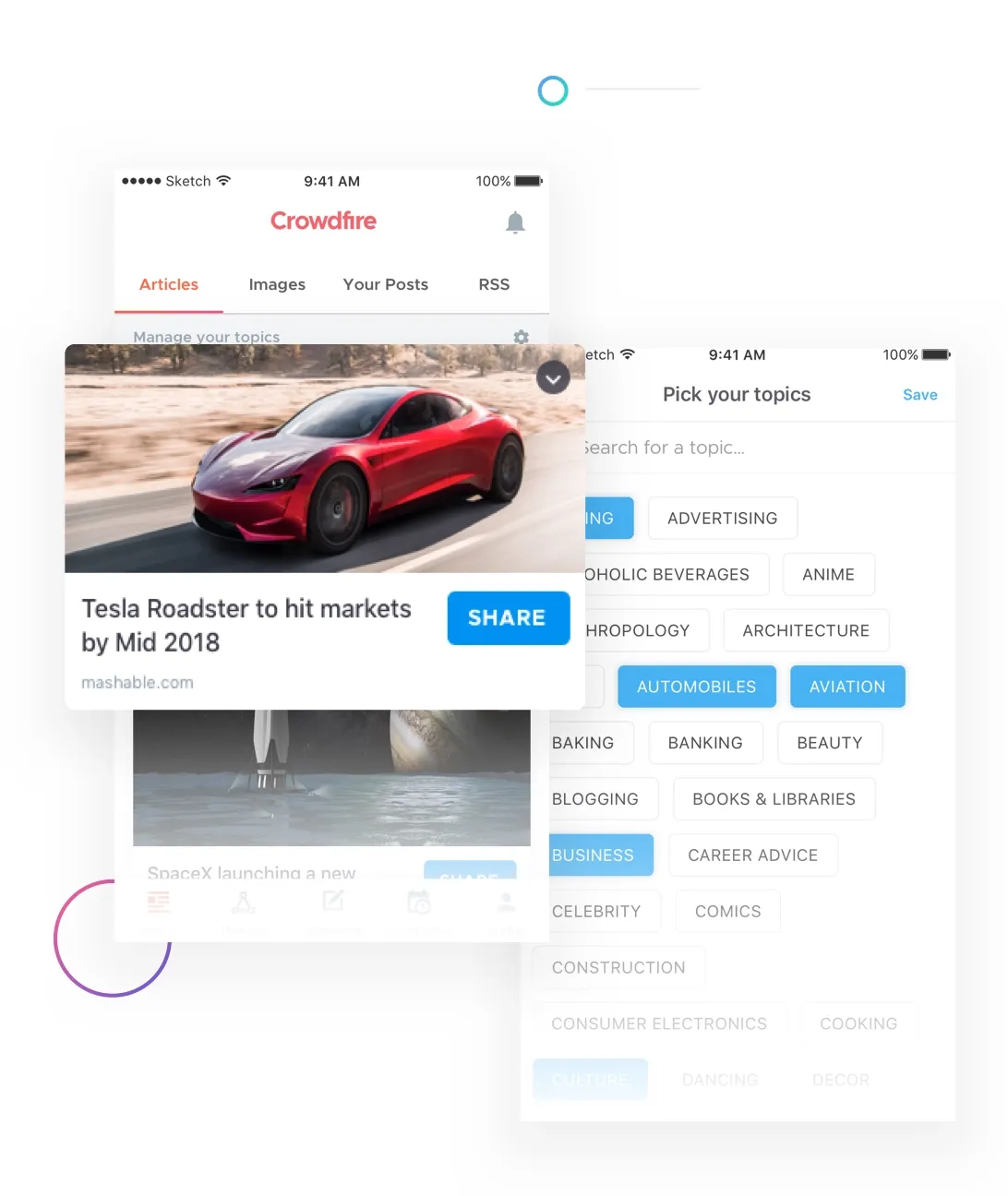 Crowdfire is a social media management tool that has scheduling feature on LinkedIn