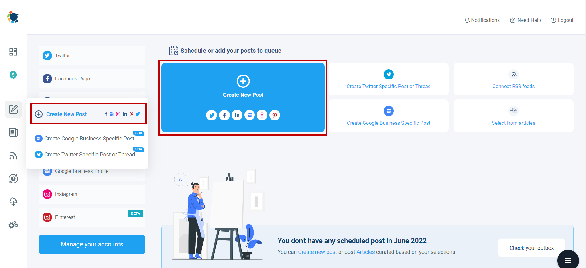 You can prepare content to post to multiple Facebook groups.