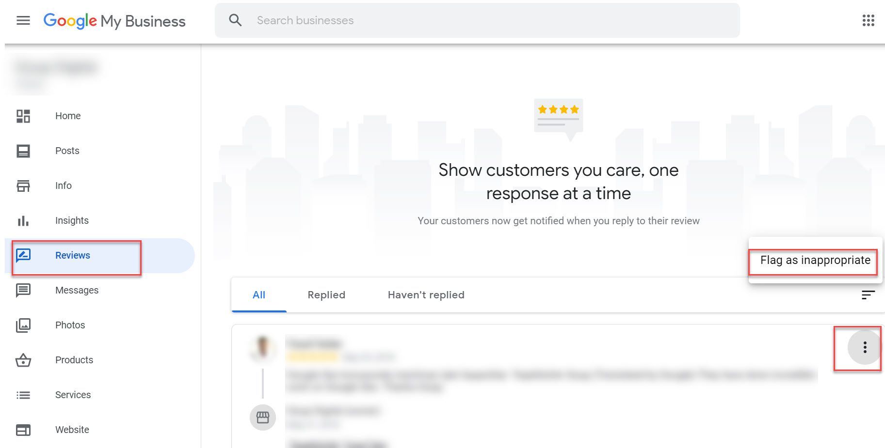 Flagging a Google review must be done when it is ultimately necessary not just to delete a Google review because you cannot take it.