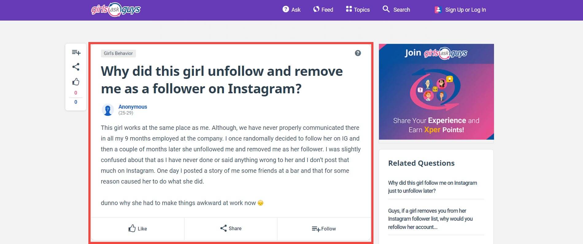 Why someone unfollowed you on Instagram