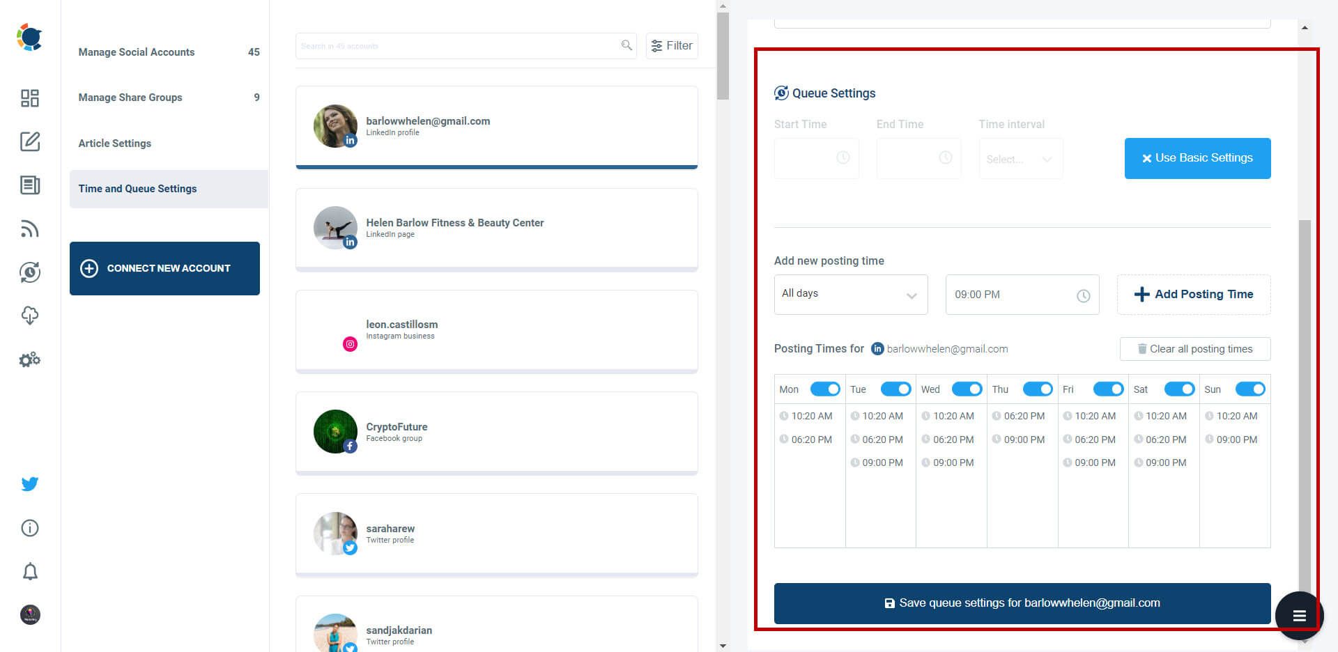 Automate LinkedIn posts with Circleboom