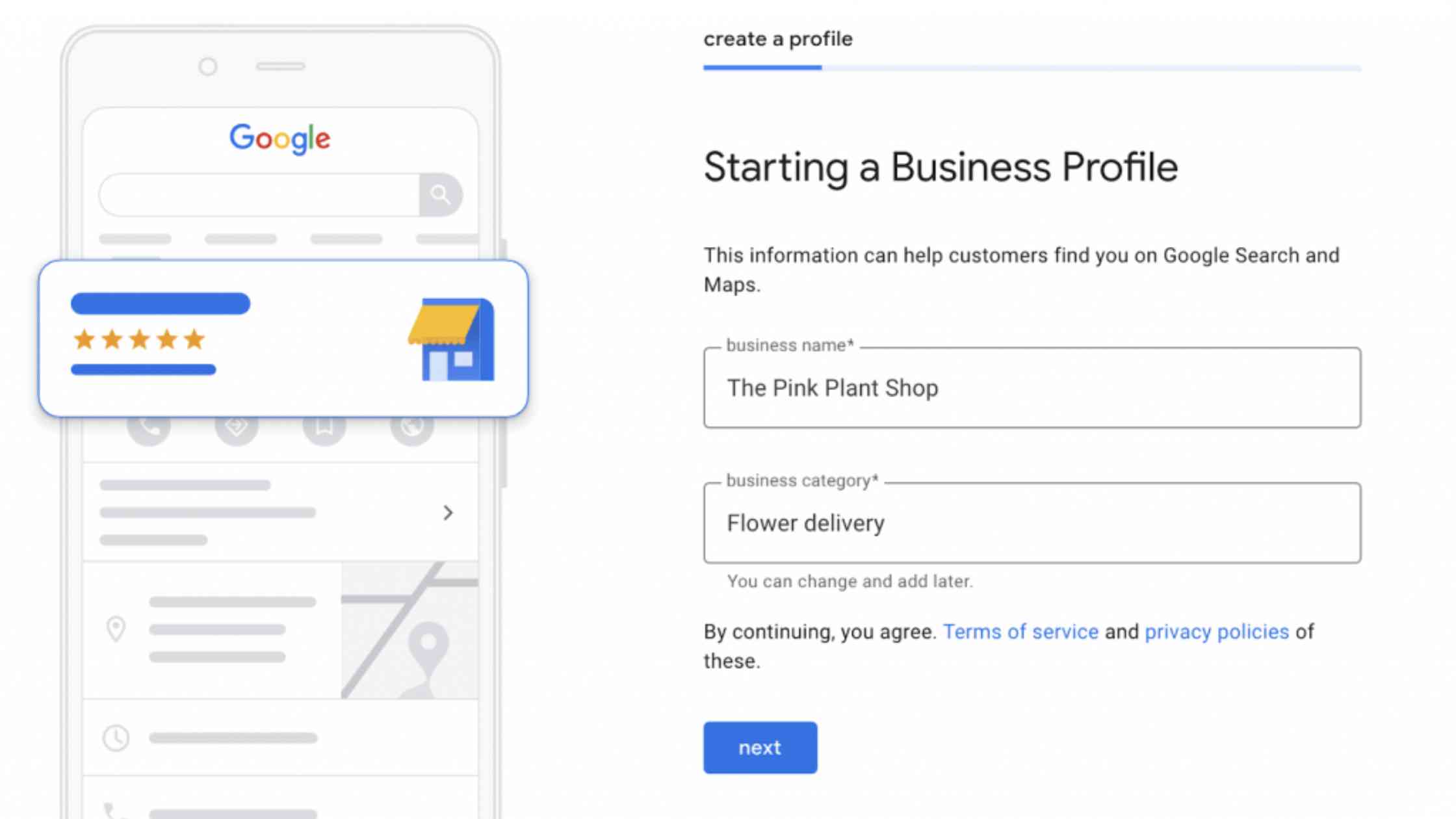 Google My Business Management Service