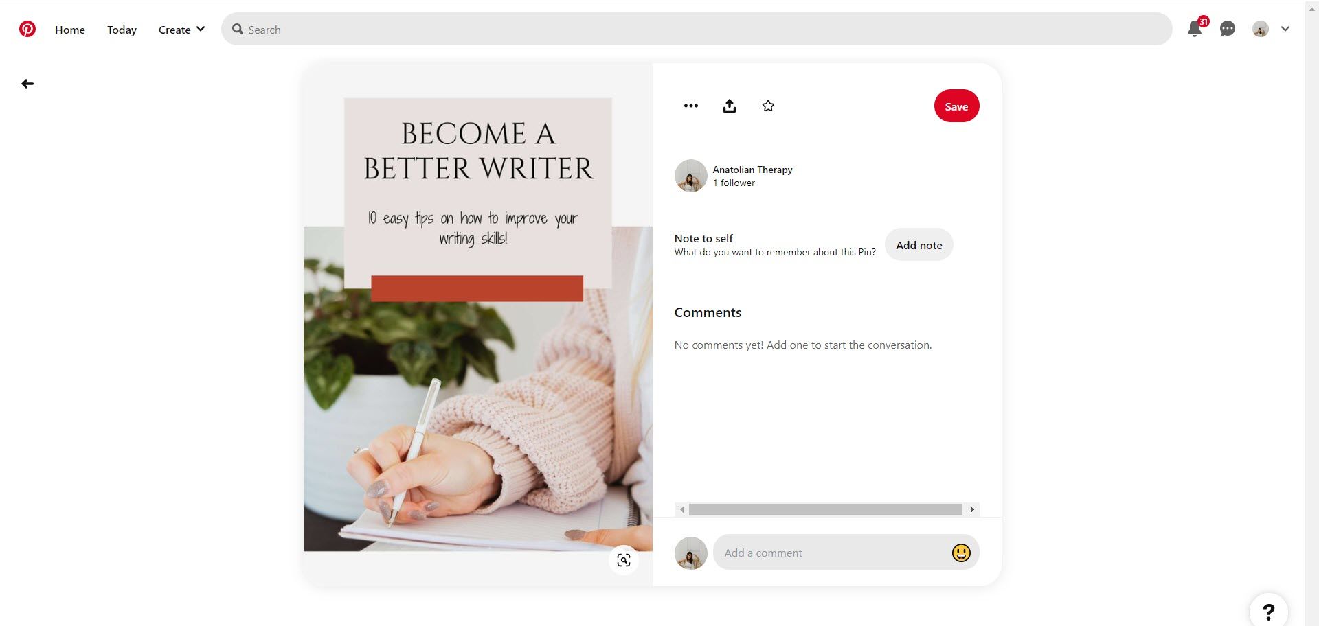 Sell your freelance services on Pinterest