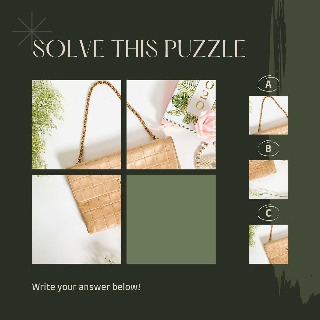 Game Puzzle Instagram puzzle layout