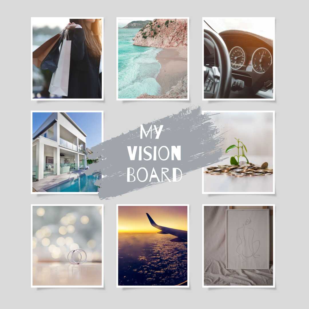 My Vision Board Instagram grid layout