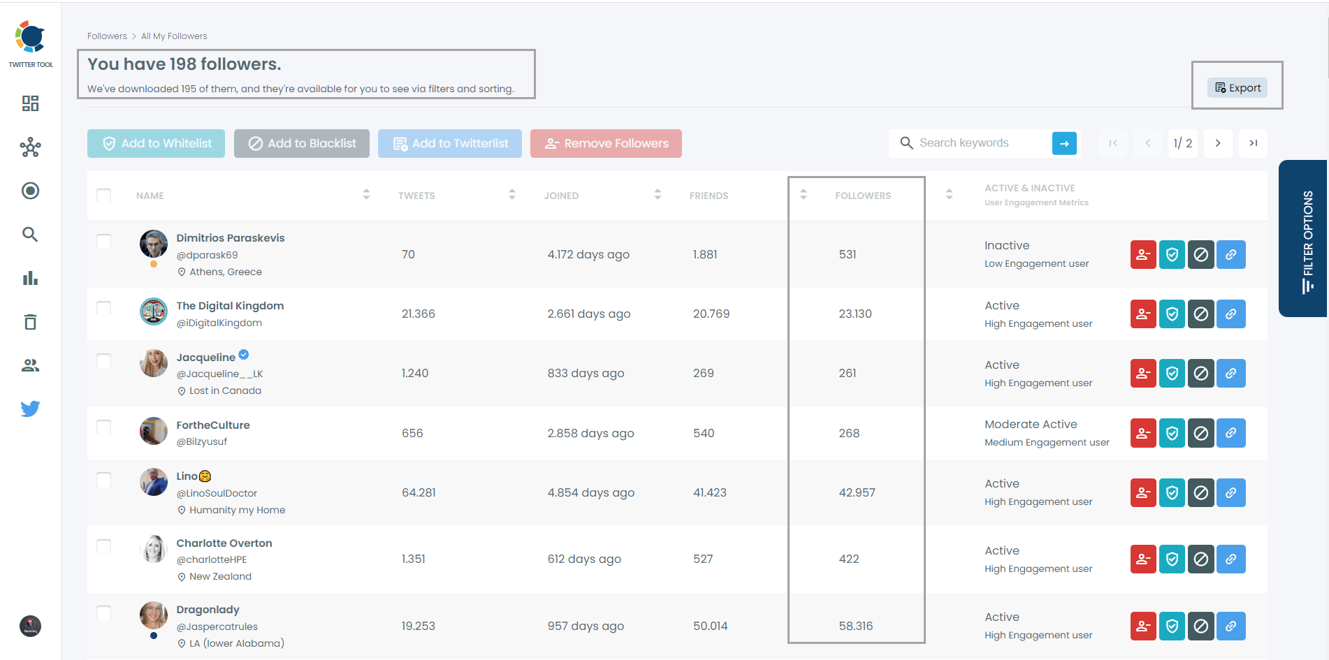 Live Social Count