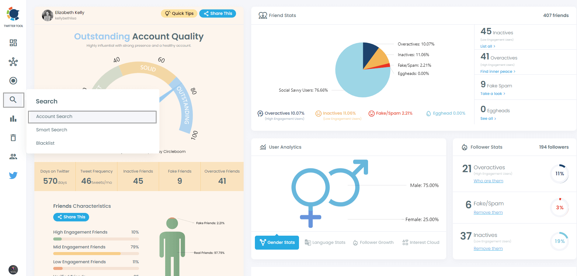 Learn to check your real time Twitter follower count!