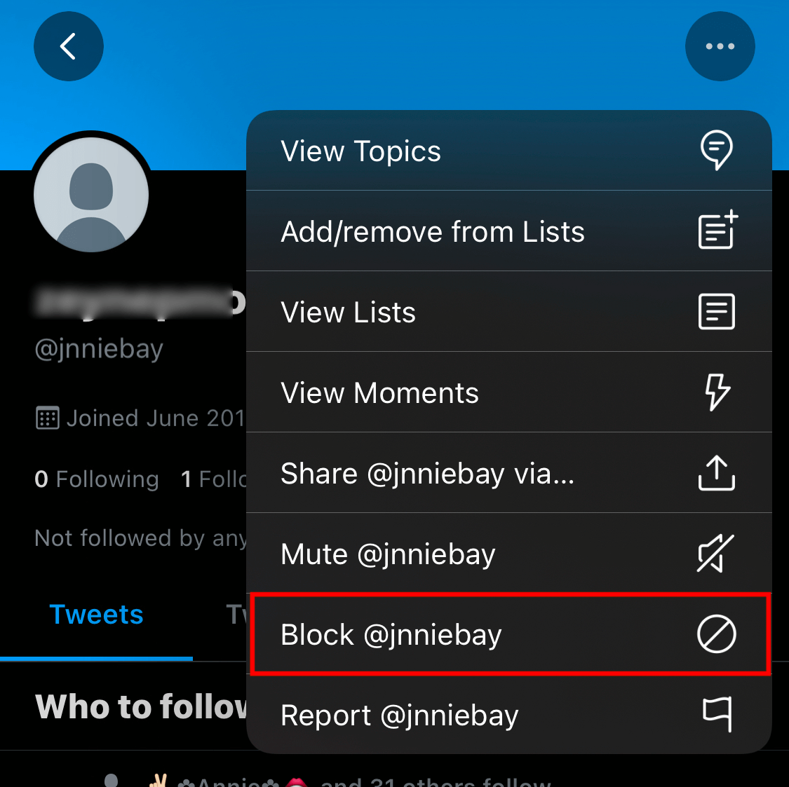 Block @...