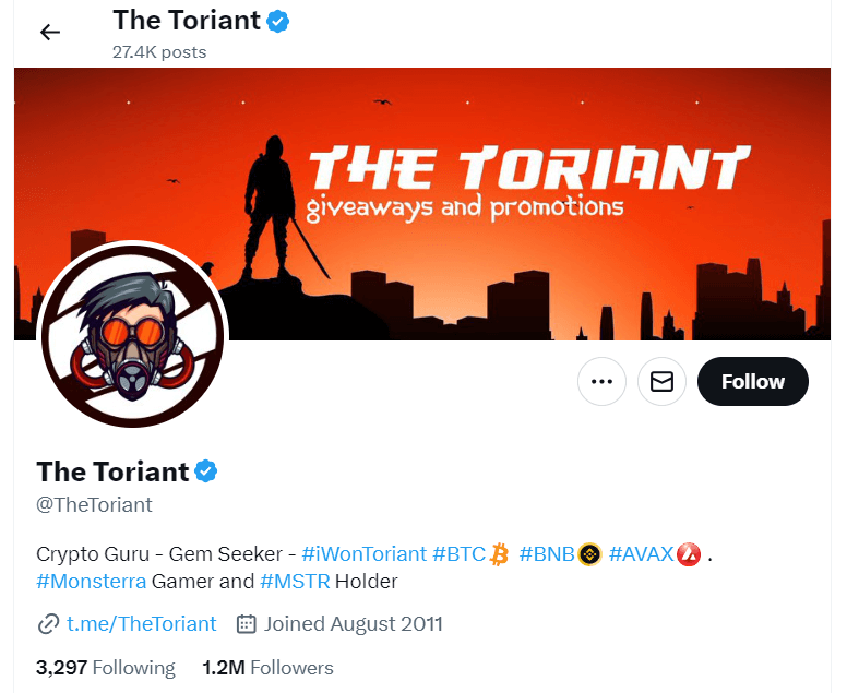 The Toriant