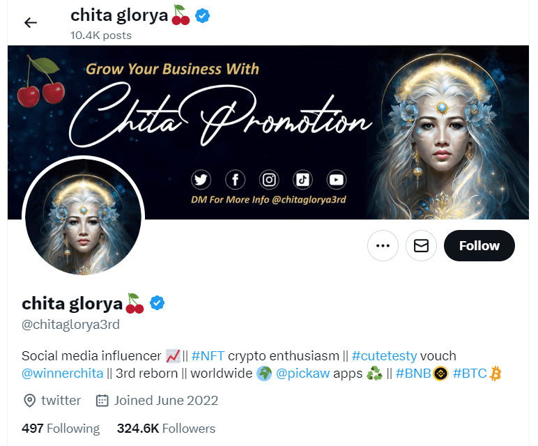 chita glorya