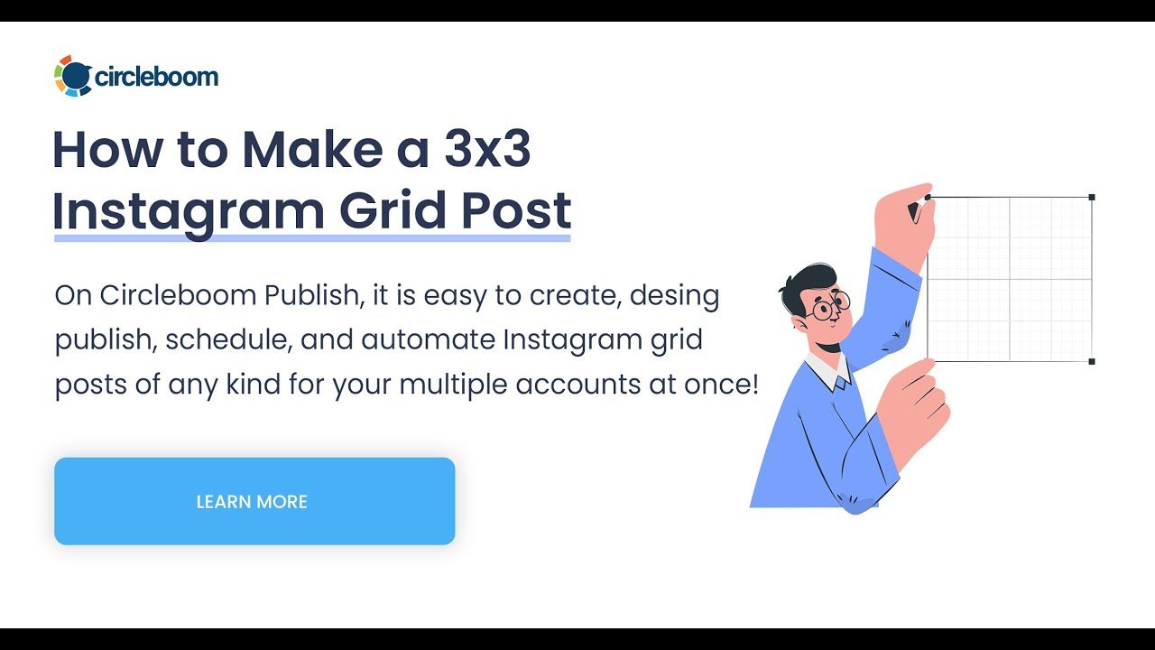 Make 3x3 Instagram Grid Post