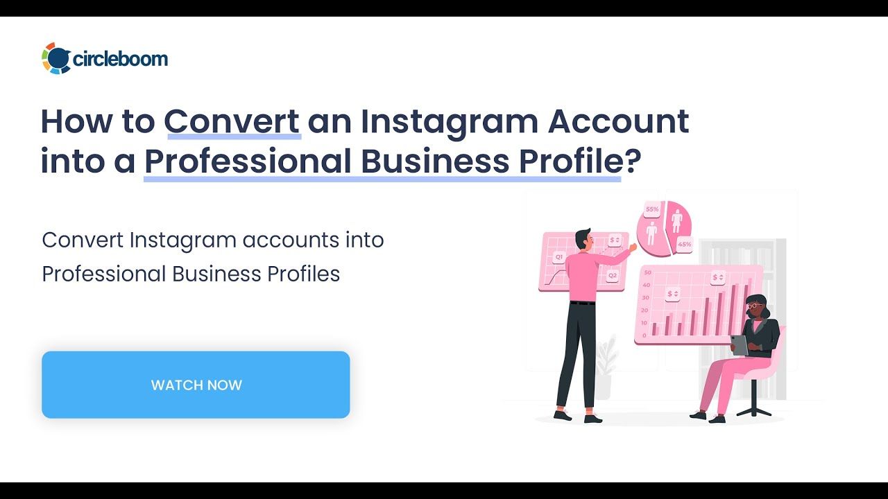 Convert an Instagram account into a professional business profile