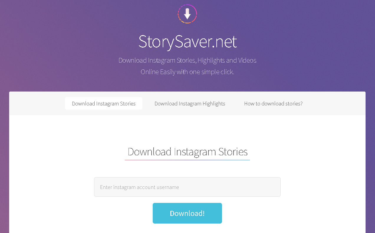 Instagram Story Highlights Viewers: StorySaver.net
