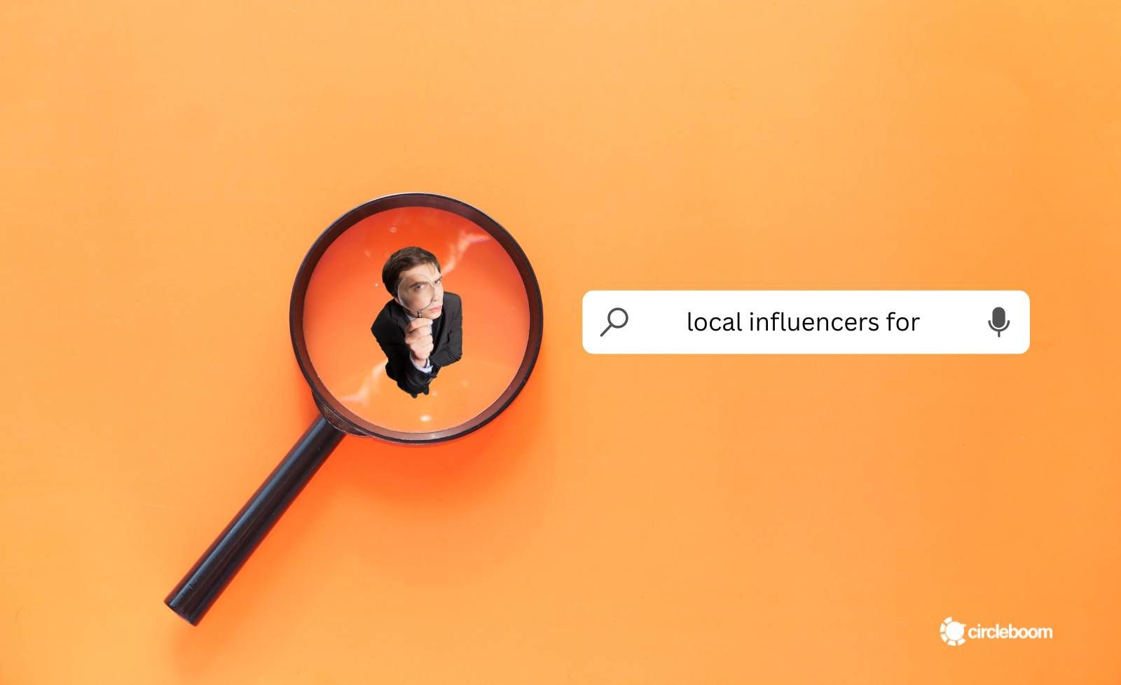 Local influencer search by Circleboom