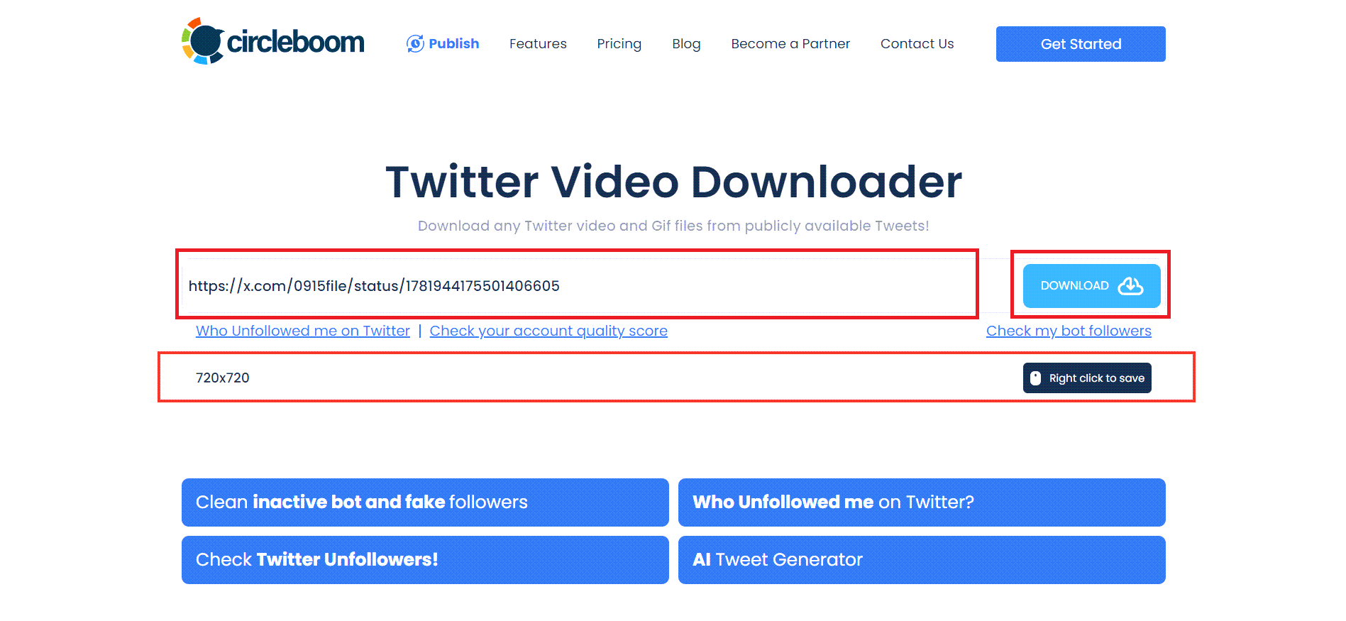 Download Twitter video hd without watermark