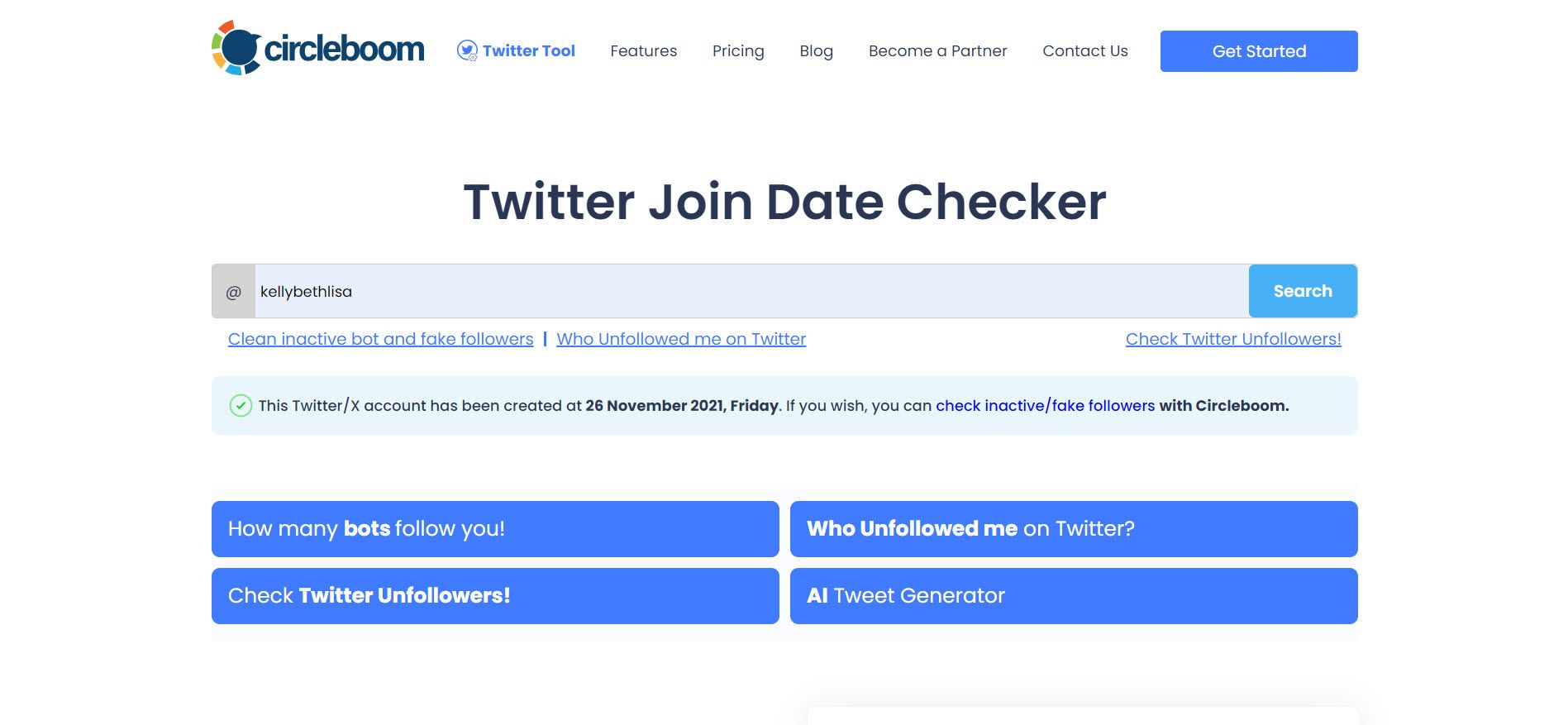 Join Date Checker