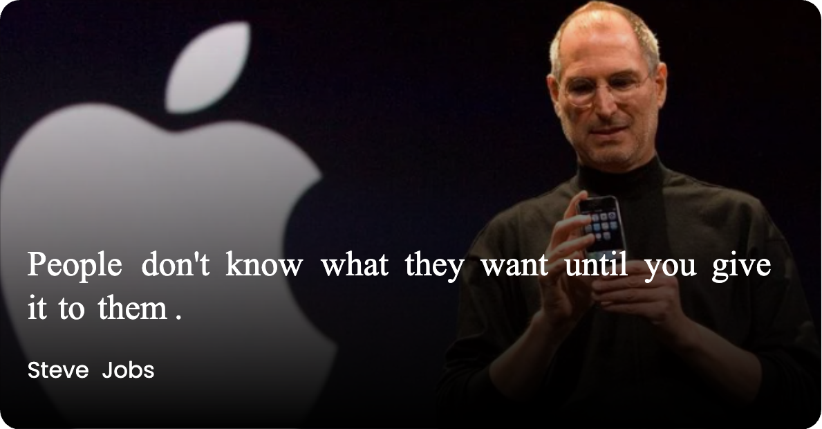 Quote by Steve Jobs