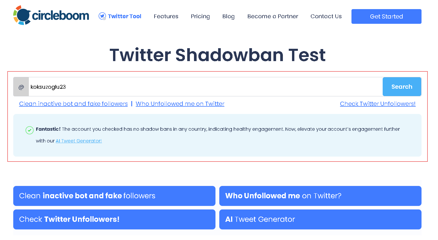 Get rid of shadowban on Twitter