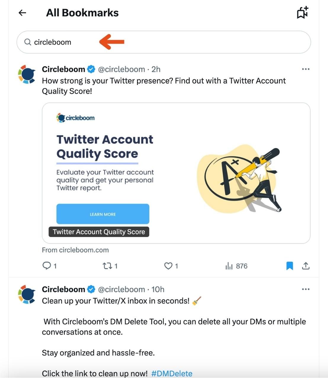 How to Search Bookmarks on Twitter