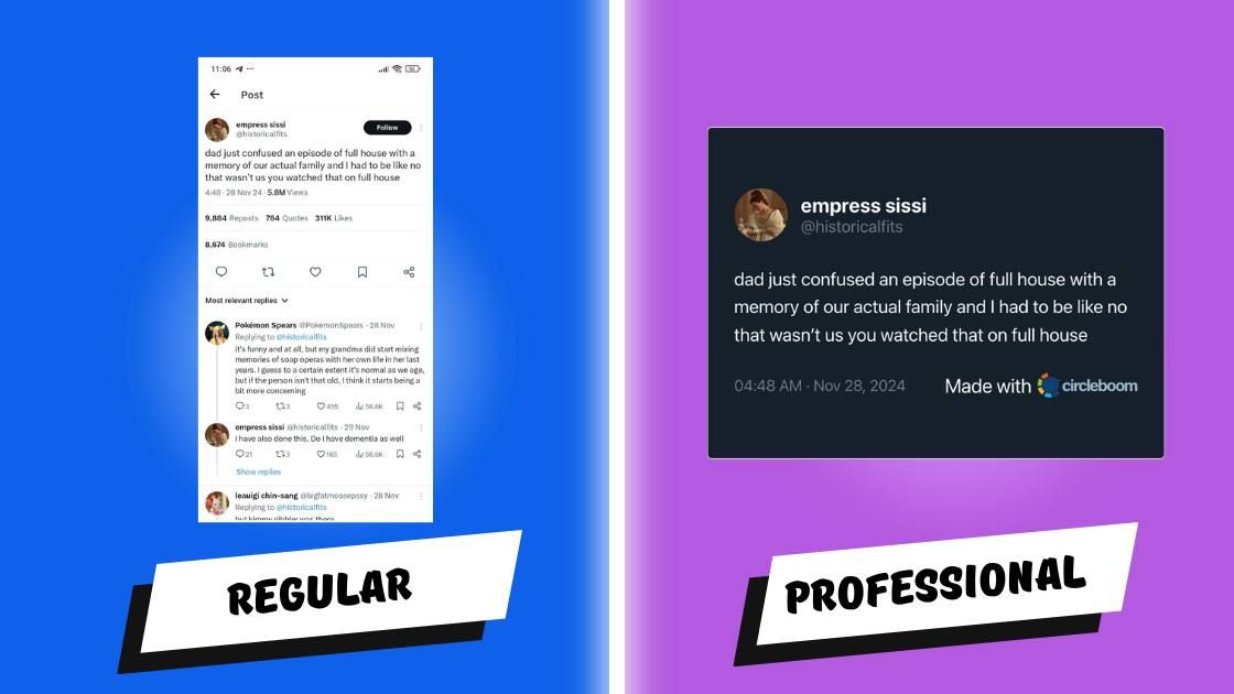 Regular vs. Professional