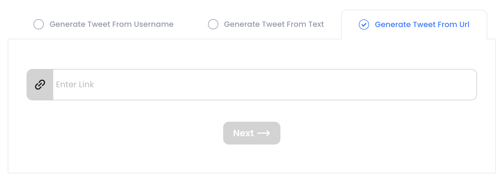 Generate tweets from a URL