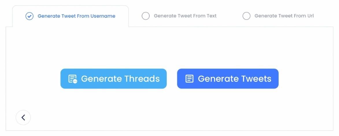 generate tweets or threads