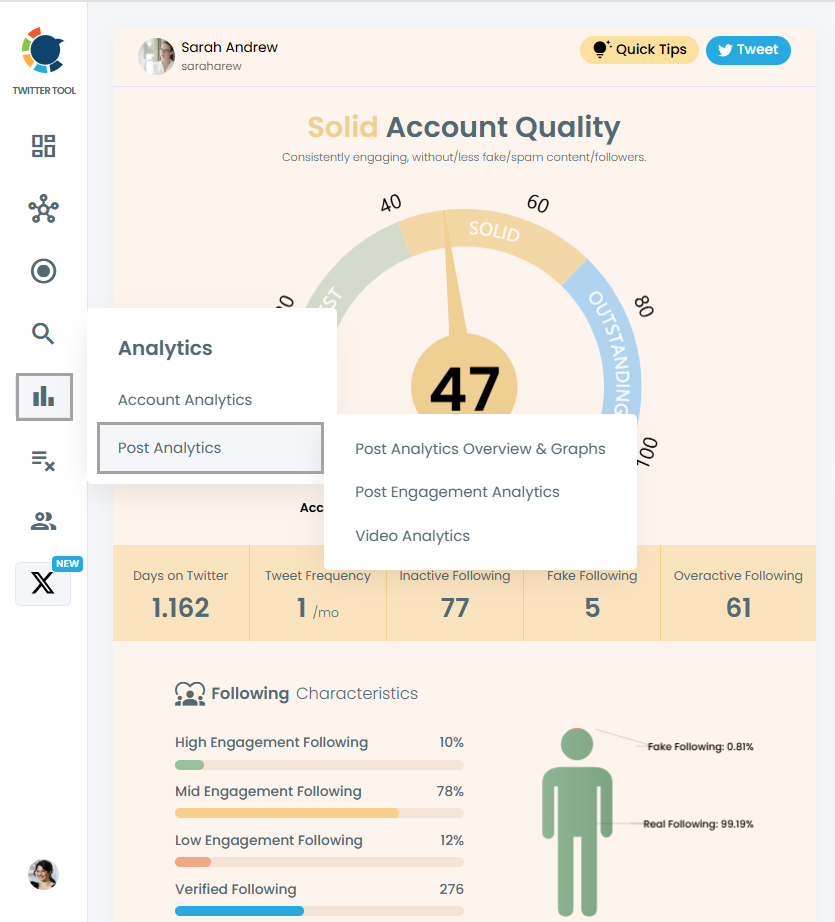 Post Analytics by Circleboom