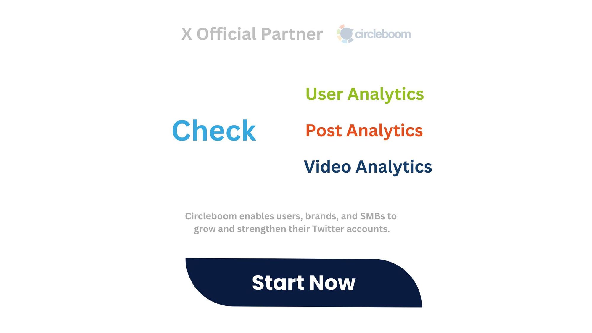 Check Twitter Analytics with Circleboom