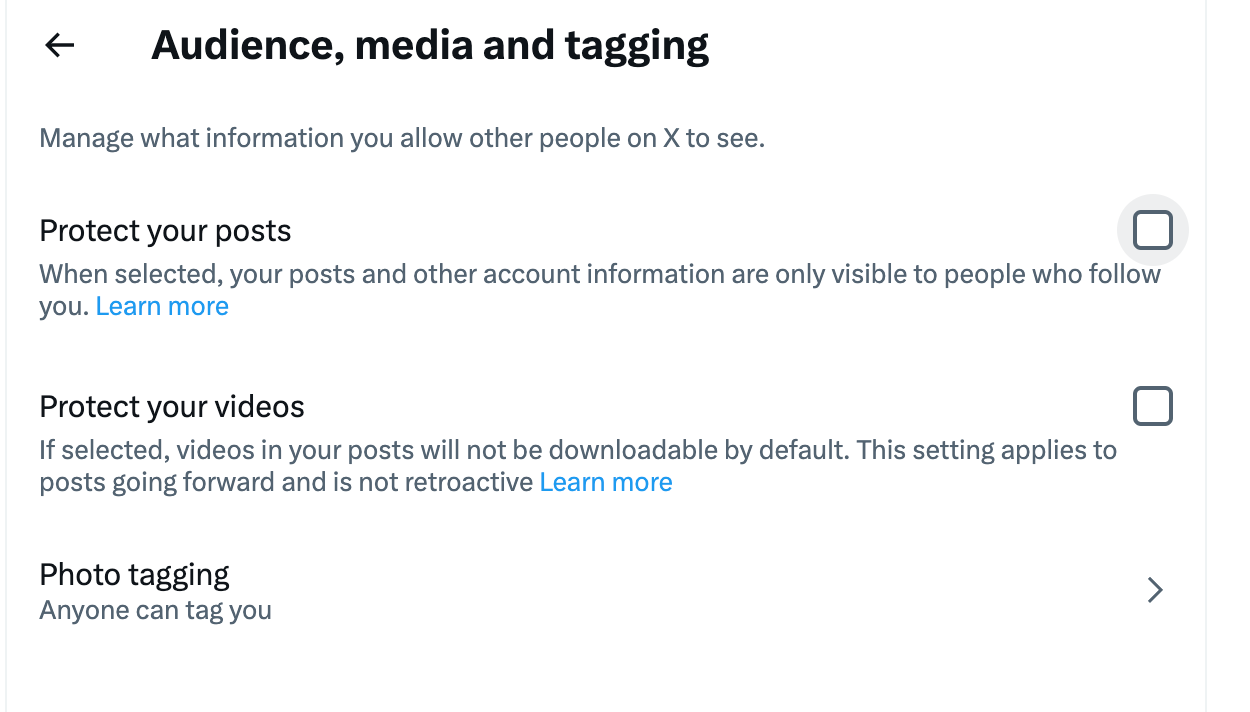 Protect your posts