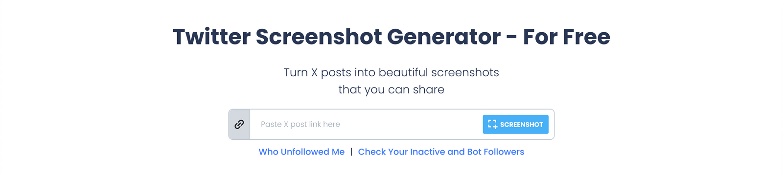 Circleboom Twitter Screenshot Generator