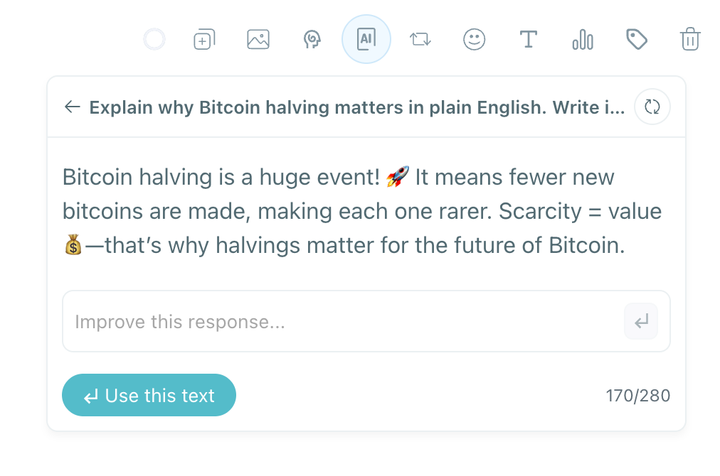 AI Tweet Generation