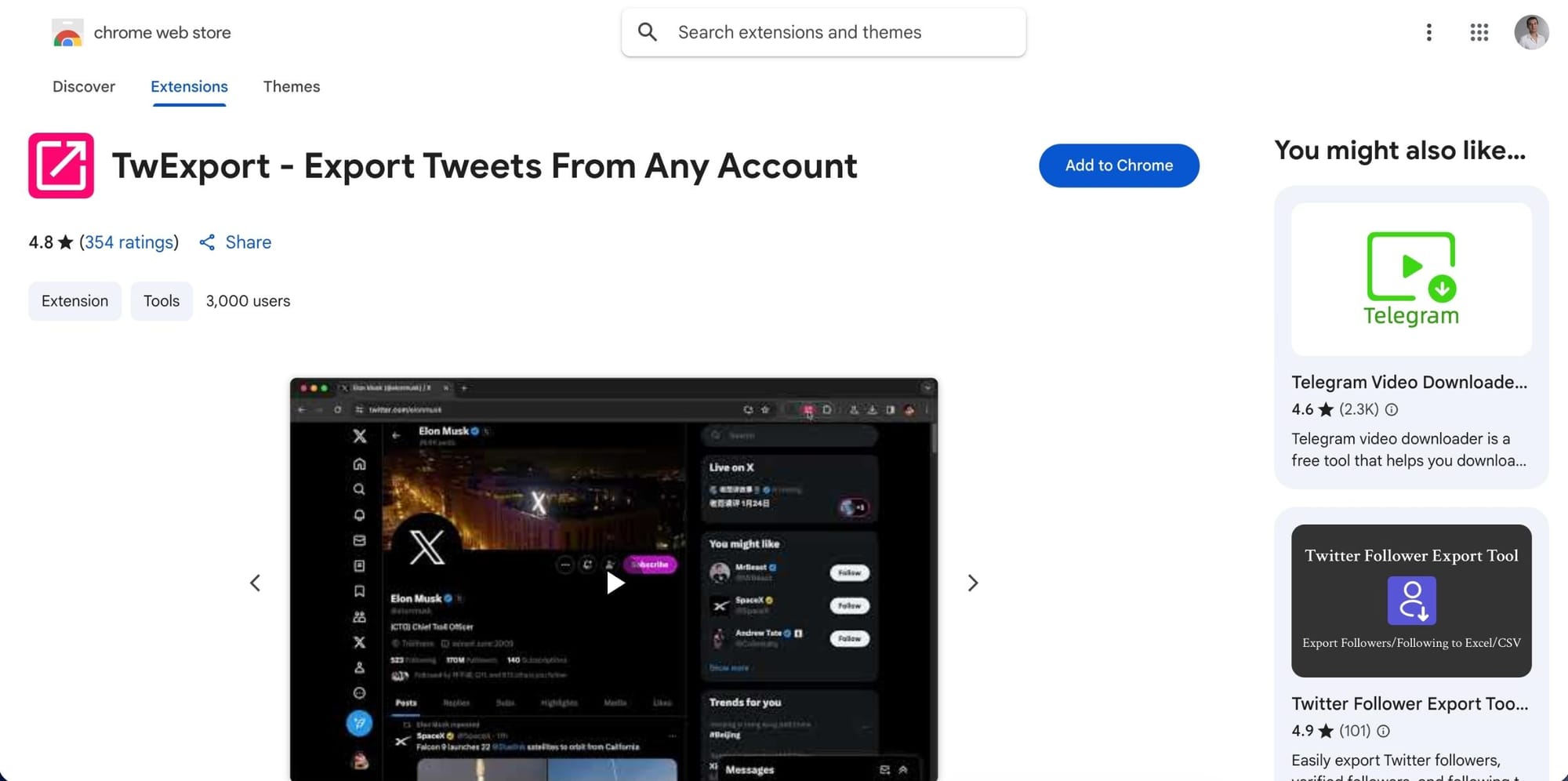 TwExport