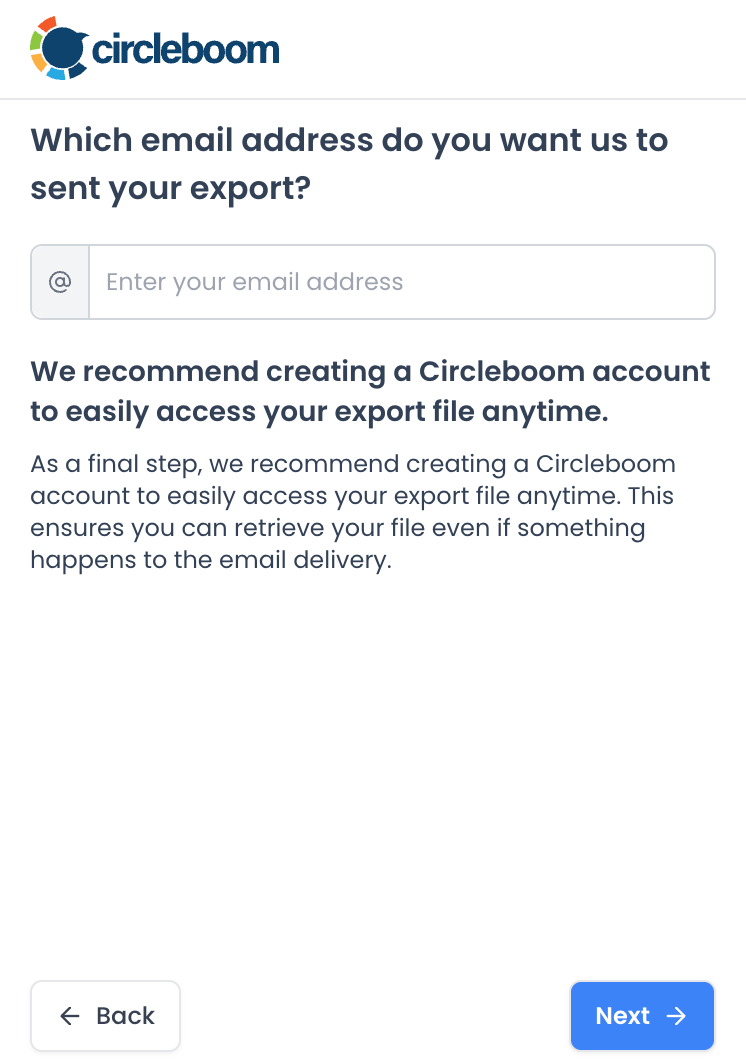 Enter your email 