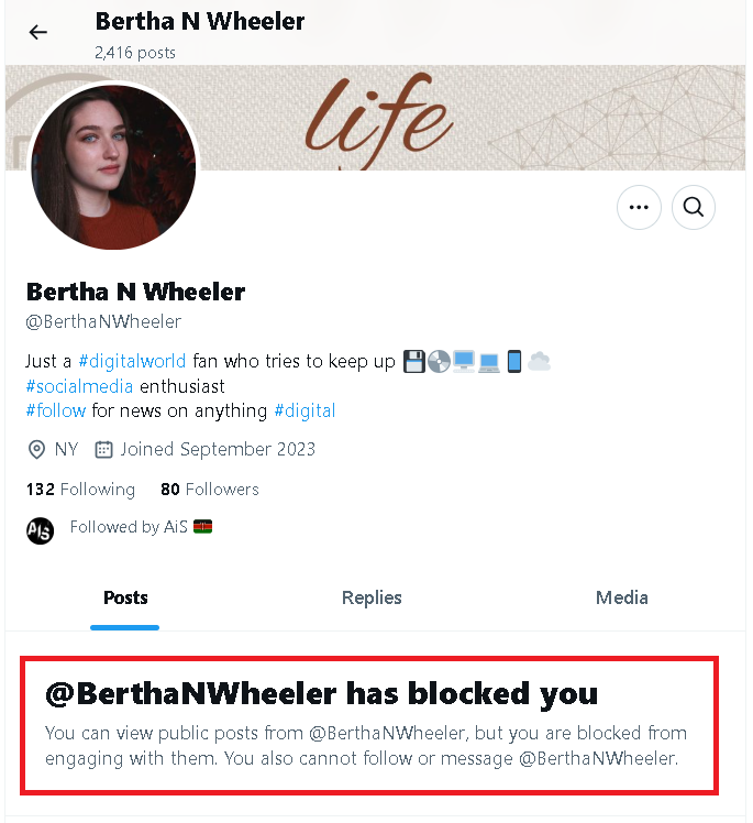 What Happens When You Block Someone on Twitter