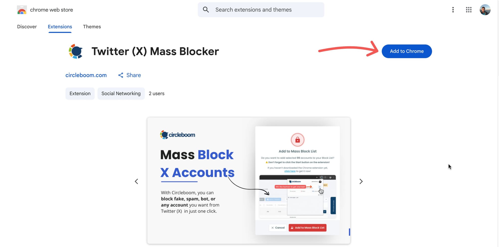Add to Chrome