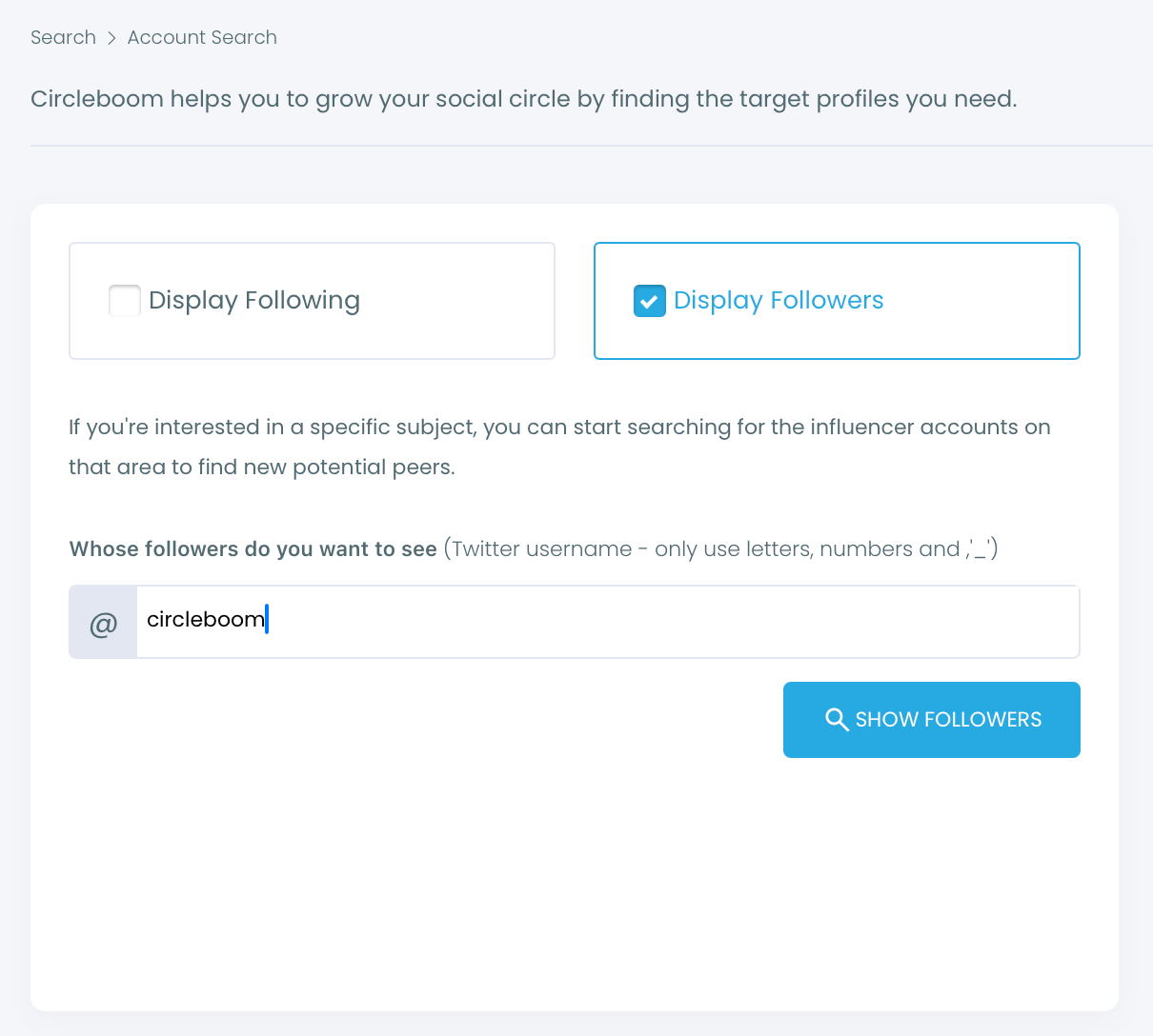 Display Followers of Any Accounts on X