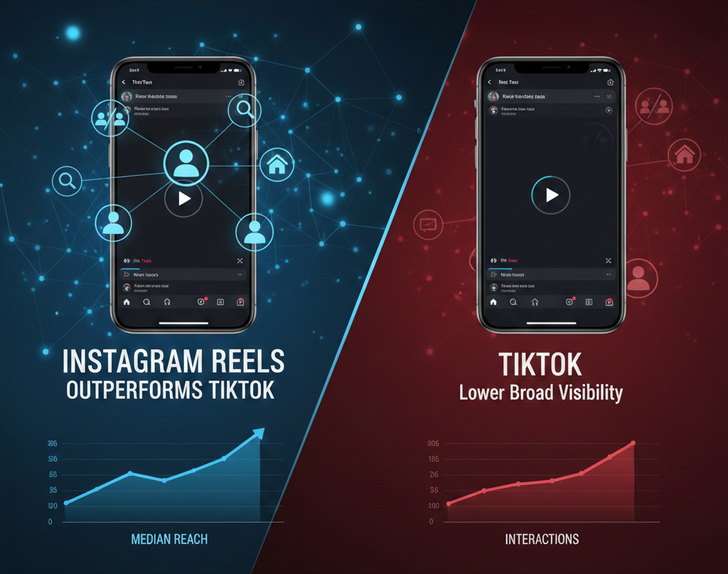 Instagram and TikTok Performance Comparison