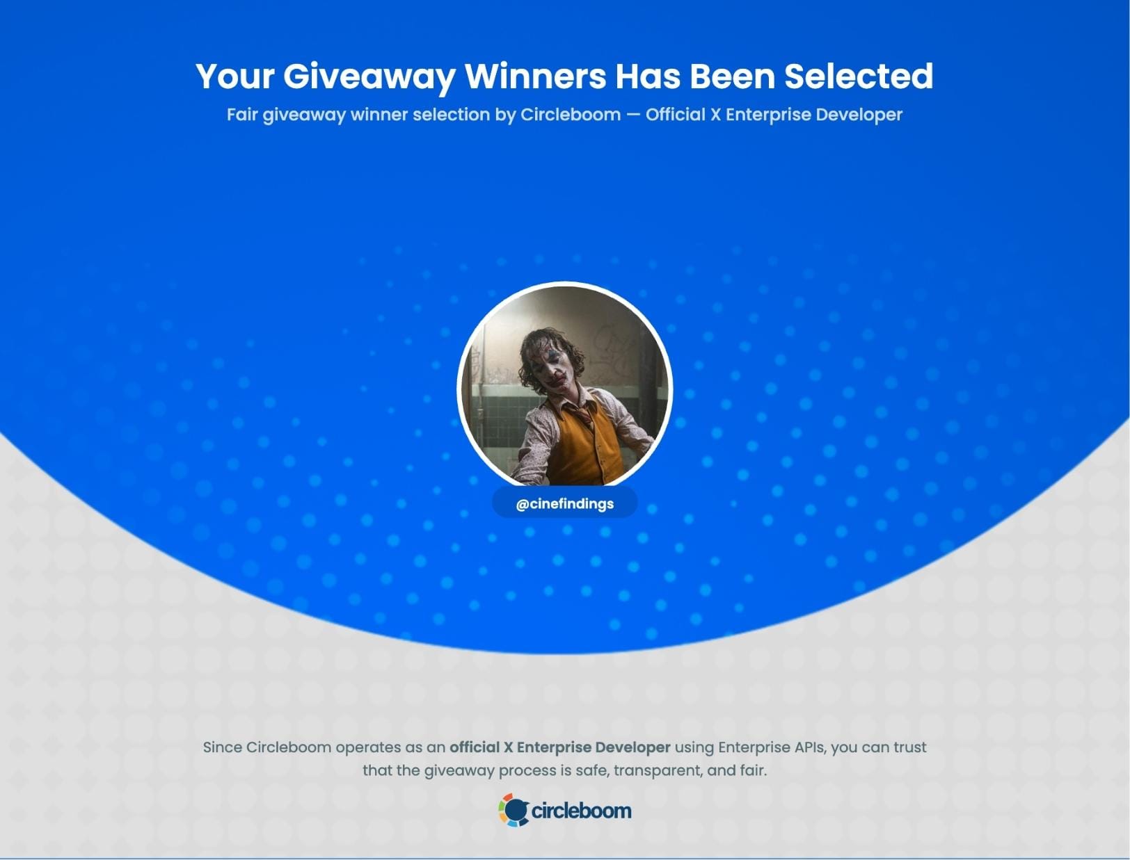 Giveaway Result