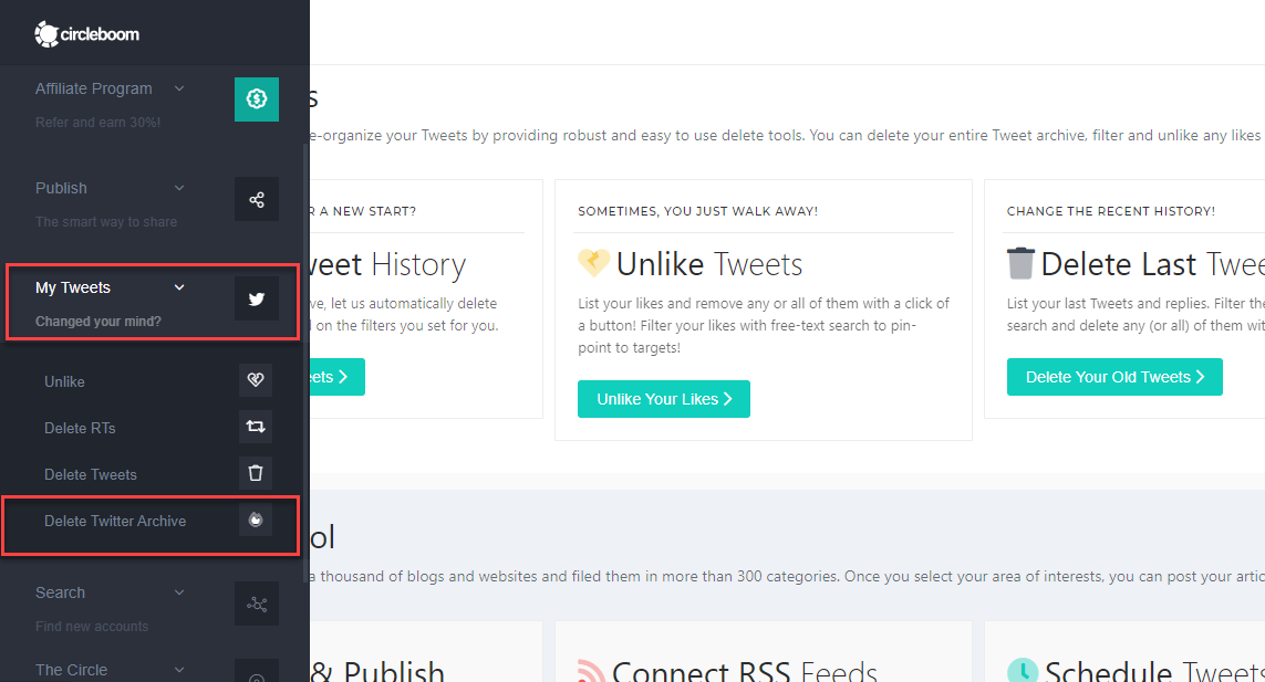 How to delete Twitter History in seconds