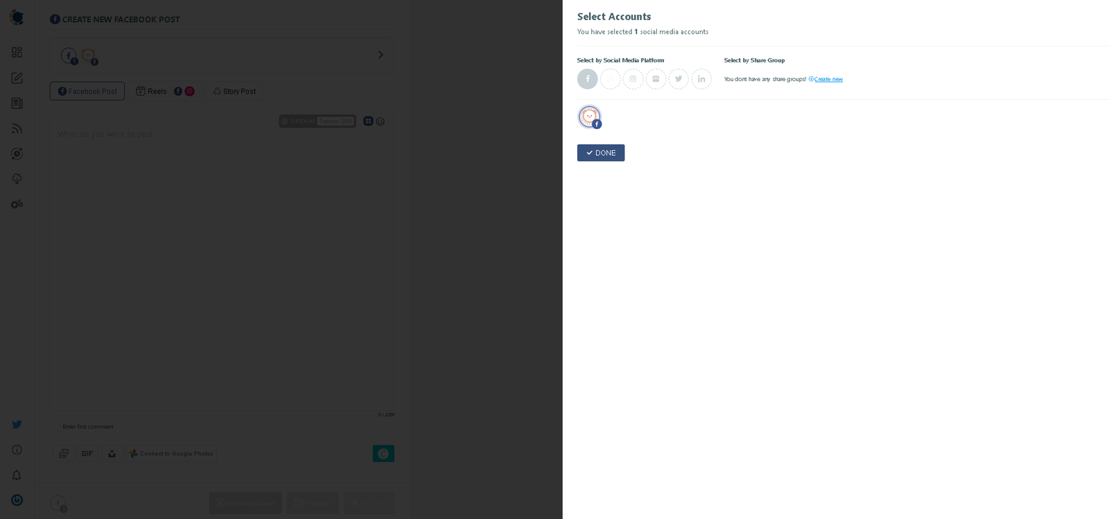 Can you schedule a first comment on Facebook?